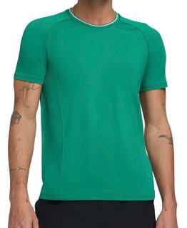 Wilson Tennis T-shirt Crew Team Seamless Green Men's